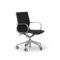 CUR103 Aluminum Mid Back Leather Executive & Conference