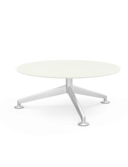 CUR301 Glass table top with table base 27×12