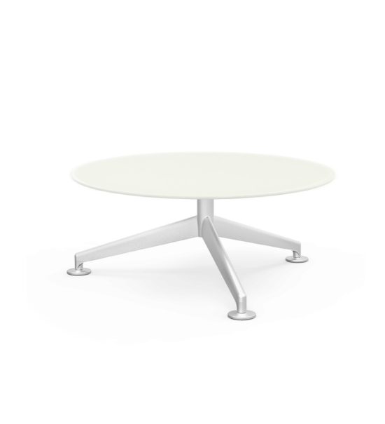 CUR301 Glass table top with table base 27x12