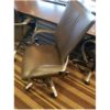 Used Brown Leather Conference Chair