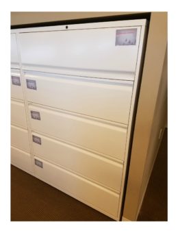 Used 5 Drawer Lateral File Cabinet