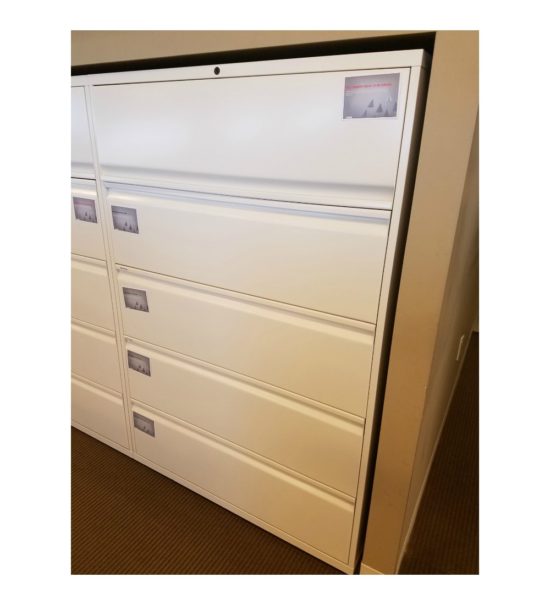 Used 5 Drawer Lateral File Cabinet
